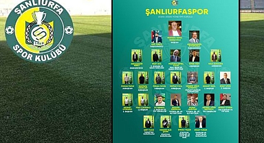 Şanlıurfaspor'dan Yeni Yönetim Görev Dağılımı Açıklandı!