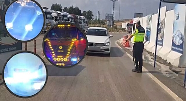 Standart Dışı Far Kullanan 26 Bin Sürücüye Ceza!