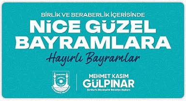 Başkan Gülpınar'dan Kurban Bayramı Mesajı