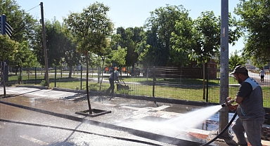 Hilvan Belediyesi’nden Bayram Öncesi Büyük Temizlik Seferberliği