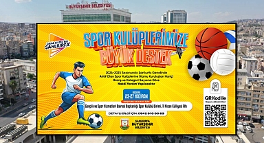 Şanlıurfa Büyükşehir Belediyesi’nden Spor Kulüplerine 8,4 Milyon TL’lik Destek!