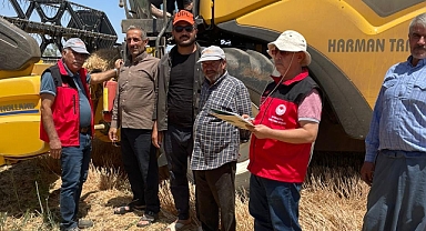 Şanlıurfa’da Hasat Sezonu Takipte! Tarım Müdürlüğü Sahada