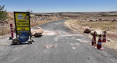 Şanlıurfa’da Tarihi Yol Hamlesi! 39 Km’lik Güzergâhta Sıcak Asfalt Dönemi