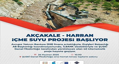 Susuzluk Tarih Oluyor! ŞUSKİ’den Dev İçme Suyu Hamlesi