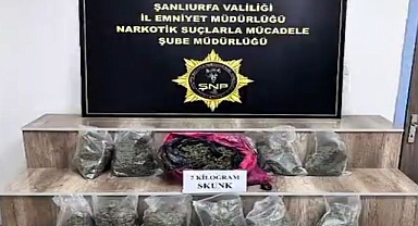 Şanlıurfa Emniyet Müdürlüğü'nden Narkotik Suçlarla Mücadele Operasyonu!