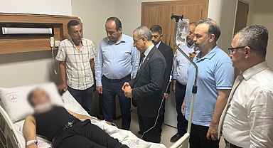 Şanlıurfa Milletvekili Dusak'tan Bıçaklı Saldırı Sonrası Hastane Ziyareti!