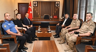 Vali Hasan Şıldak, Akçakale Kaymakamı Altınöz’e Hayırlı Olsun Ziyareti!