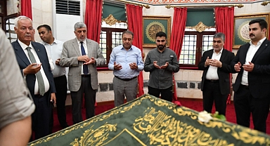 Vali Hasan Şıldak Eyyüp Nebi’de İncelemede Bulundu!