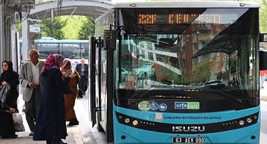 30 Ağustos’ta Şanlıurfa’da Toplu Taşıma Ücretsiz Olacak