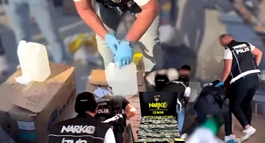 İçişleri Bakanlığı’ndan İzmir’de Dev Uyuşturucu Operasyonu!