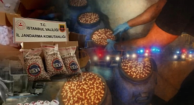 İstanbul'da Uyuşturucu İmalatçılarına Büyük Darbe! 7,8 Milyon Hap Ele Geçirildi