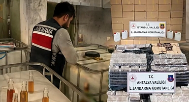 Türkiye Genelinde Sahte Alkol Üreticilerine Büyük Darbe, 33 Bin Litre Ele Geçirildi!