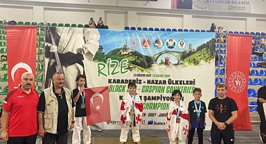 Viranşehir Karate Takımı Rize’de Karadeniz ve Hazar Ülkeleri Şampiyonasında Gurur Verdi