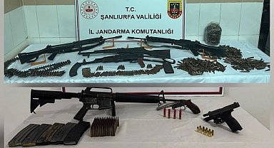 Şanlıurfa’da Büyük Silah Operasyonu! Jandarma Siverek’te Kaçakçılara Göz Açtırmadı