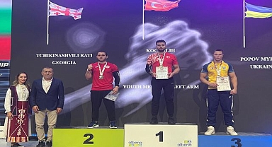 Şanlıurfa’dan Dünya Bilek Güreşi Şampiyonu Çıktı!