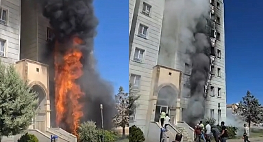 Şanlıurfa Viranşehir’de Korkutan Yangın, Apartman Sakinleri Tahliye Edildi!