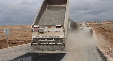 Şanlıurfa Büyükşehir'den Viranşehir'e Konforlu Yol 4 Kilometre Yenilendi!