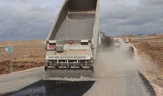 Şanlıurfa Büyükşehir'den Viranşehir'e Konforlu Yol 4 Kilometre Yenilendi!