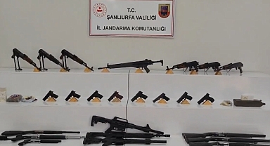 Şanlıurfa’da Büyük Silah ve Uyuşturucu Operasyonu Çok Sayıda Kişi Gözaltına Aldı