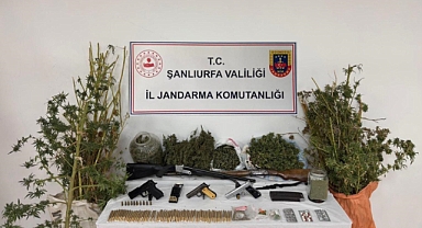 Şanlıurfa’da Zehir Tacirlerine Büyük Darbe! Çok Sayıda Uyuşturucu ve Silah Ele Geçirildi