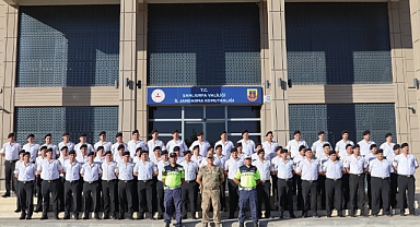 Şanlıurfa İl Jandarma Komutanlığı'ndan 172. Dönem Trafik Kursu Mezuniyet Töreni
