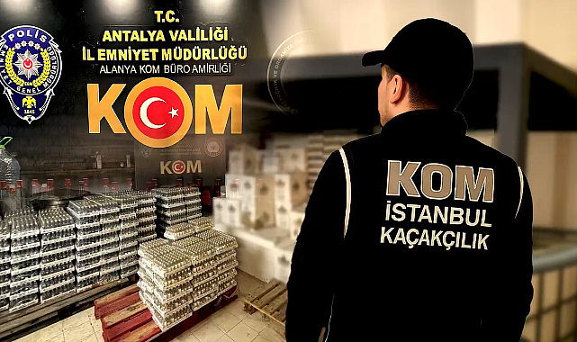 Kaçak Alkol Operasyonu Türkiye’yi Salladı! 81 İl Tek Hedefte Halk Sağlığı