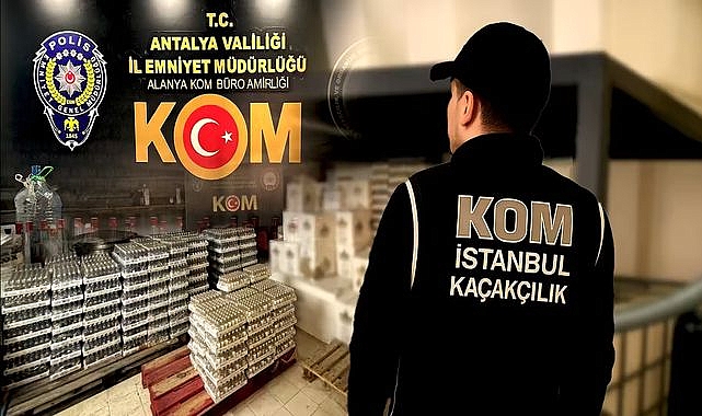 Kaçak Alkol Operasyonu Türkiye’yi Salladı! 81 İl Tek Hedefte Halk Sağlığı