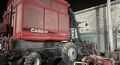 Şanlıurfa'da 1 Milyon Liralık Hırsızlık Biçerdöverin Parçaları Çalındı!