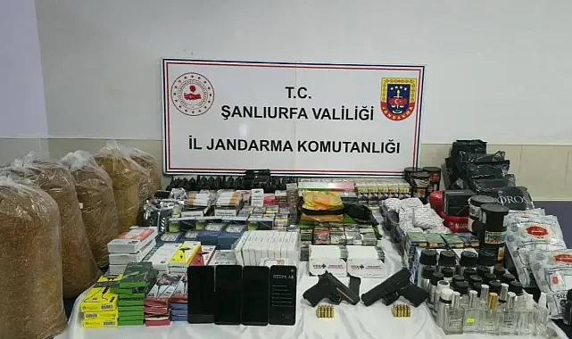 Şanlıurfa’da Kaçakçılık Operasyonu 4 Şüpheli Gözaltında!