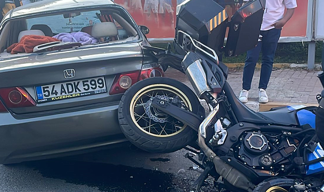 Şanlıurfa’da Otomobil ile Motosiklet Çarpıştı! 1 Yaralı