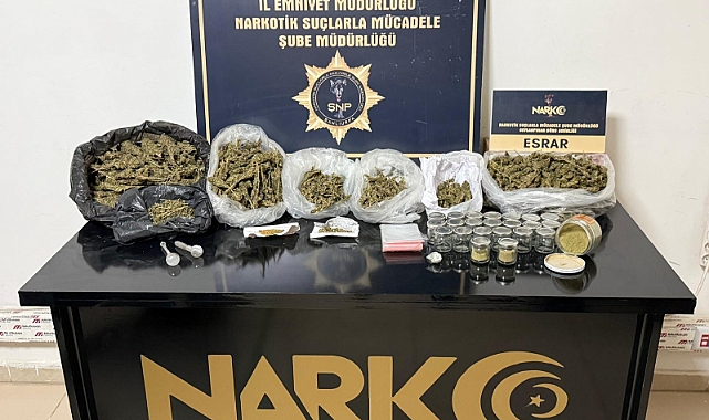 Şanlıurfa Polisi Baskın Yaptı 2 Kg’a Yakın Esrar Ele Geçirildi!