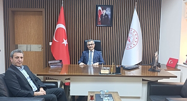 İl Başkanı Bekir Baran’dan Başhekim Dr. Murat Halitoğlu’na Ziyaret