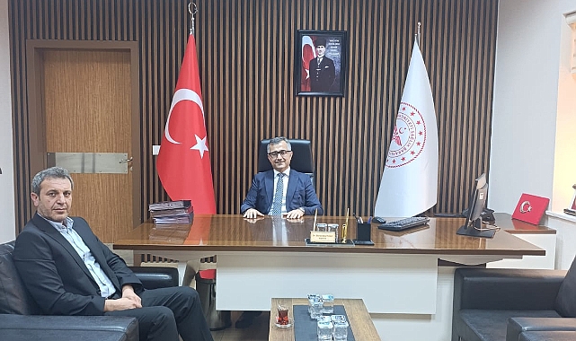 İl Başkanı Bekir Baran’dan Başhekim Dr. Murat Halitoğlu’na Ziyaret