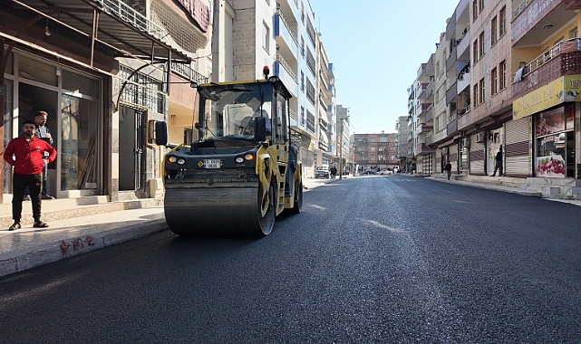Şanlıurfa Büyükşehir Belediyesi Eyüpkent Cadde ve Sokakları Asfaltlandı!