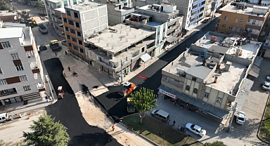 Şanlıurfa Büyükşehir Belediyesi Eyüpkent Cadde ve Sokakları Asfaltlandı!