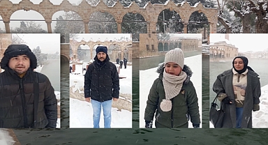 Şanlıurfa’da Kar Yağışı Vatandaşları Sevindirdi!