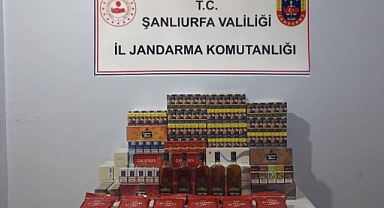 Şanlıurfa Dev Operasyon Jandarma Kaçak Sigara ve Alkole Geçit Yok!