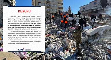 Şanlıurfa’da Deprem Konutları İçin Borçlandırma Süreci Başlıyor!