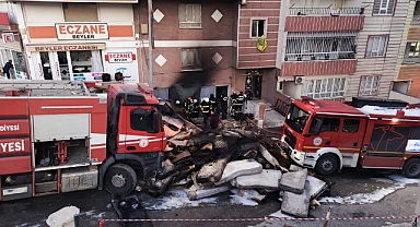 Şanlıurfa’da Sünger İmalathanesi Yangını İş Yerinde Büyük Maddi Hasar!
