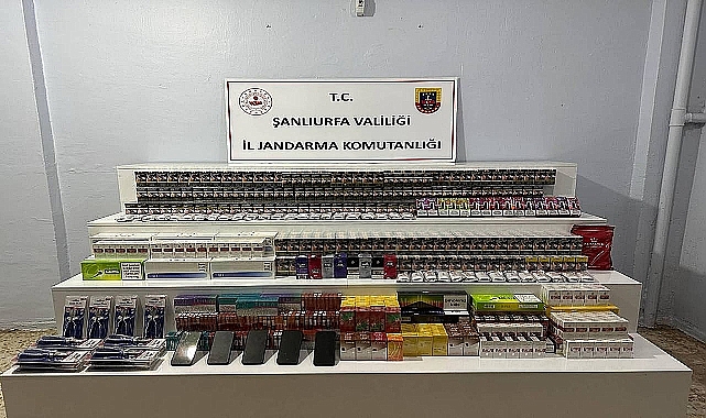 Viranşehir’de Kaçak Ürün Operasyonu Jandarmadan Büyük Darbe!
