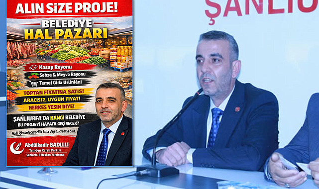 Abdulkadir Badıllı'dan Halk İçin Çarpıcı Öneri! Toptan Fiyatına Hal Pazarı Kurulsun