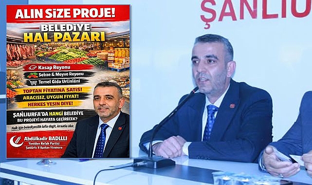 Abdulkadir Badıllı'dan Halk İçin Çarpıcı Öneri! Toptan Fiyatına Hal Pazarı Kurulsun