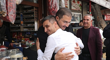 Başkan Mehmet Canpolat, Haliliye’de Esnaf ve Vatandaşla Bir Araya Geldi