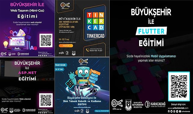 Geleceğin Yazılımcıları ve Tasarımcıları Şanlıurfa’da Yetişiyor! Urfa Vision Lab Eğitimleri Başladı