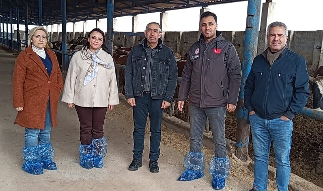 Haliliye Tarım ve Orman Müdürlüğü'nden Hayvancılık İşletmesine Denetim Ziyareti!