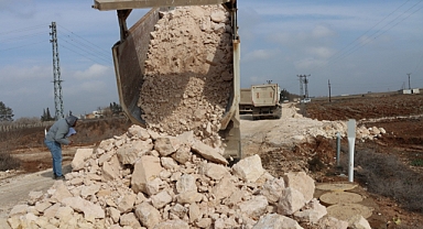 Şanlıurfa’da Harran-Akçakale Yolunda Sıcak Asfalt Atağı Başladı