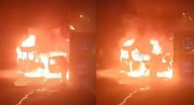 Şanlıurfa’da İşçi Servisi Kazası! Yangın ve Yaralılar Var