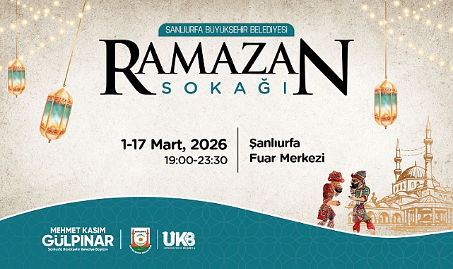 Şanlıurfa'da Ramazan Coşkusu Ramazan Sokağı'nda Yaşanacak