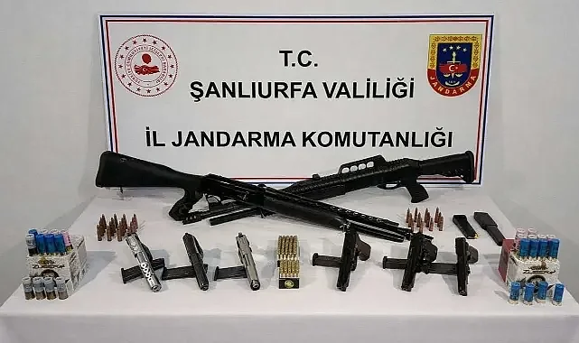Şanlıurfa'da Ruhsatsız Silah Çetesine Darbe 7 Kişi Gözaltında!