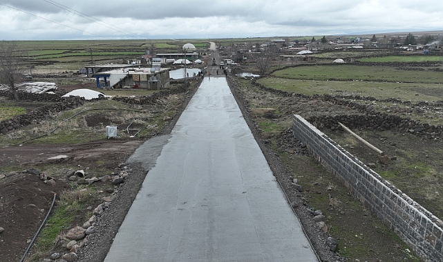 Siverek’te Kritik Yol Yenilendi 12 Kilometre Beton Yol Tamamlandı!